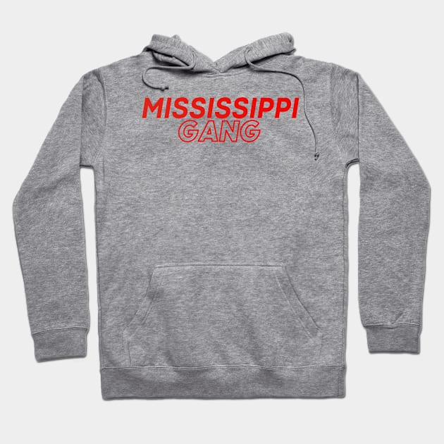 Mississippi Gang Hoodie by DeekayGrafx